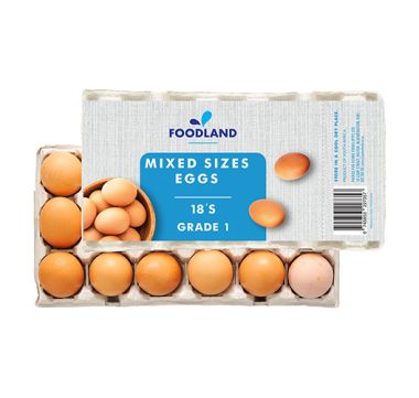 FOODLAND MIXED LARGE/X-LARGE EGGS | Econofoods Food Services